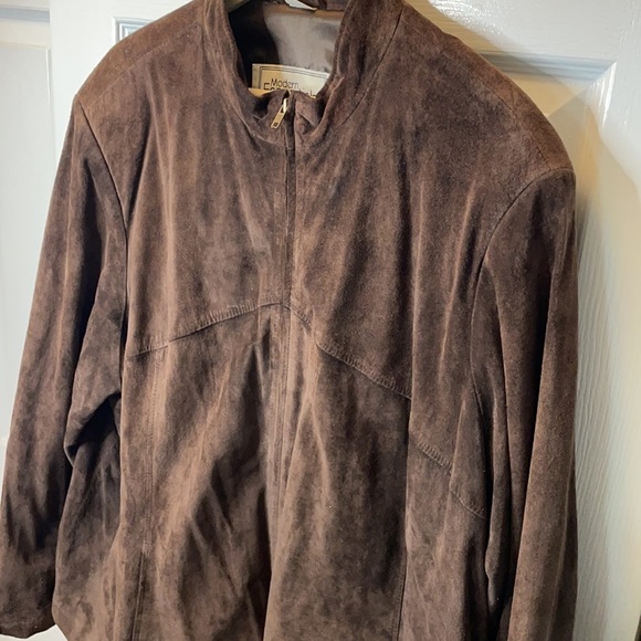 Woman’s leather Modern Essentials jacket size 3X - Picture 2 of 6